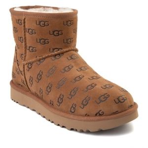 Womens UGG Classic Mini II Embossed Boot